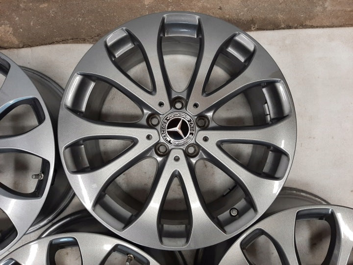 4x Alufelge 18 Zoll 8.0" 5x112 38ET A2534011500 Mercedes-Benz Glc C253 X253 FEL3056971252iq