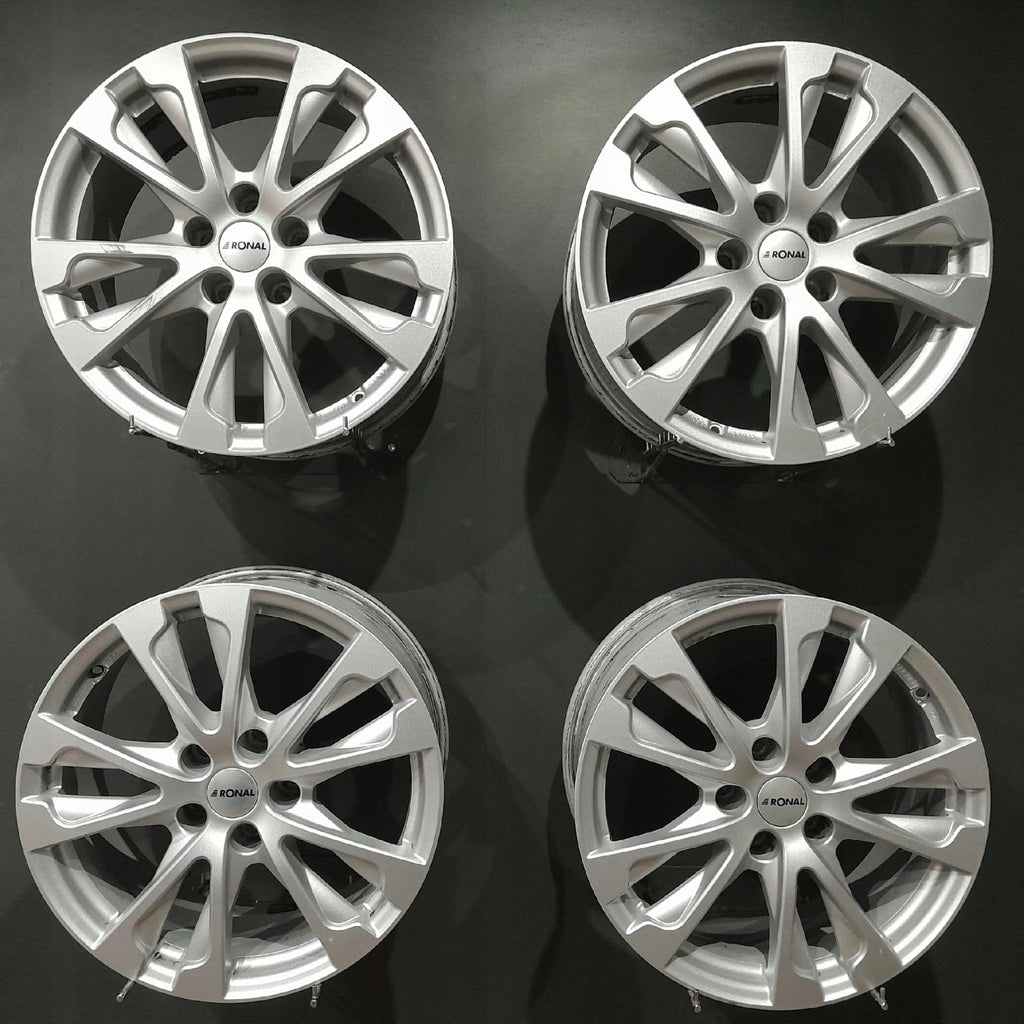4x Alufelge 17 Zoll 7.5" 5x112 27ET Glanz Silber KBA51012 BMW 5 G31 G30 3 G20 FEL5498215628mh