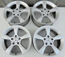 Laden Sie das Bild in den Galerie-Viewer, 4x Alufelge 16 Zoll 7.0" 5x112 A2034012902 Mercedes-Benz Rim Wheel FEL4851367653ow
