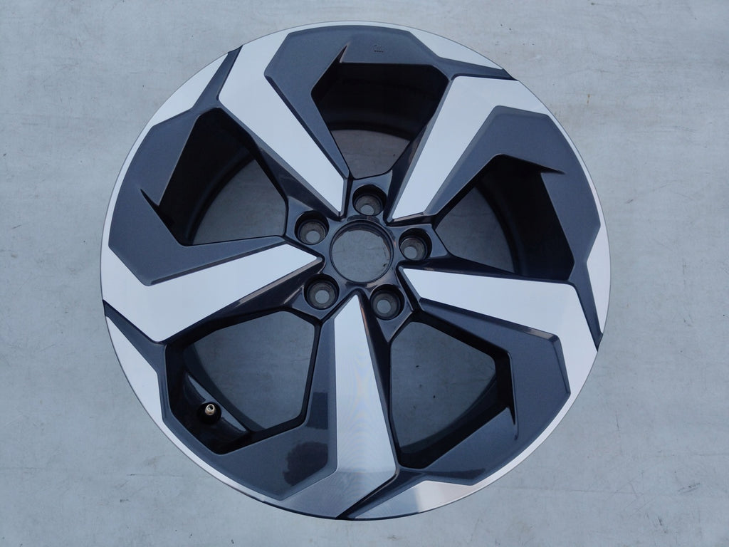 1x Alufelge 18 Zoll 7.5" 5x114.3 45ET Glanz Graphit 403006UA4J Mg III 1 Qashqai FEL9268516669ub