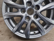Load image into Gallery viewer, 1x Alufelge 16 Zoll 6.5" 5x114.3 50ET Glanz Graphit 9965-D0-6560 Mazda Iii FEL5539858535ra