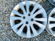 Load image into Gallery viewer, 4x Alufelge 16 Zoll 5.5" 4x100 54ET Glanz Silber 52910-1J300 Hyundai I Rim Wheel FEL3810841974ul