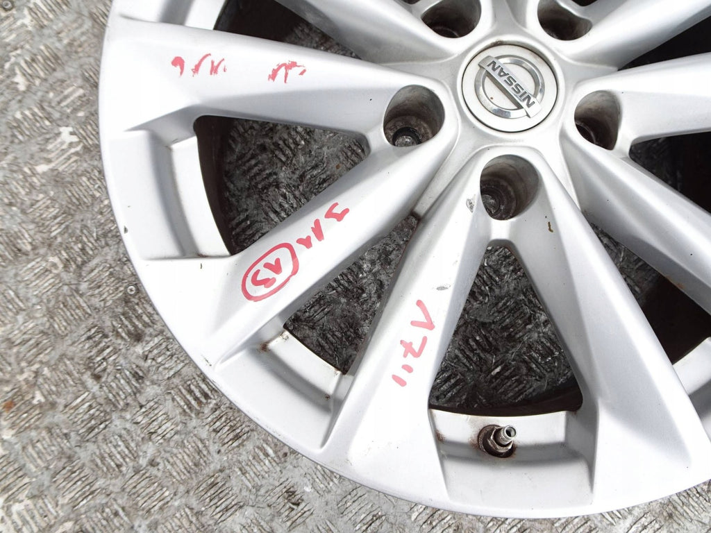1x Alufelge 17 Zoll 5x114.3 Nissan Qashqai I J11 Rim Wheel FEL7859344989yh