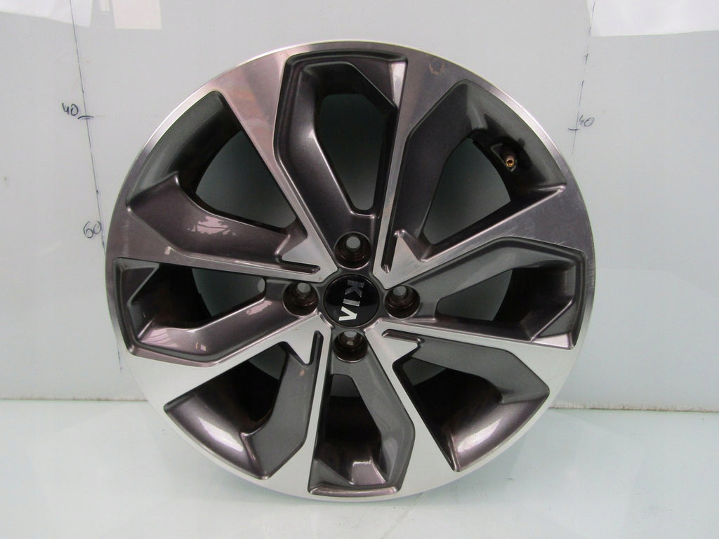1x Alufelge 17 Zoll 6.5" 4x100 49ET 52910-H8500 Kia Stonic Rim Wheel FEL2932209782bj