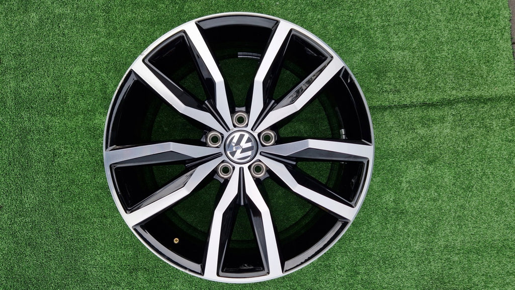 1x Alufelge 18 Zoll 8.0" 5x112 Glanz 1K8601025M VW Scirocco Passat Rim Wheel FEL1406765063kk