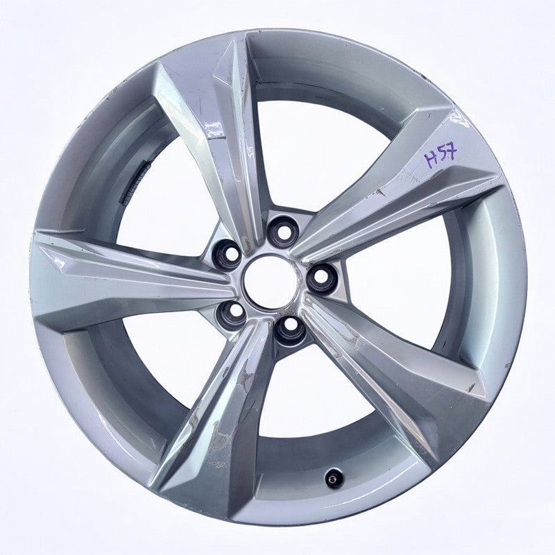 1x Alufelge 19 Zoll 7.0" 5x112 34ET Glanz Silber 80A601025 Audi Q5 Rim Wheel