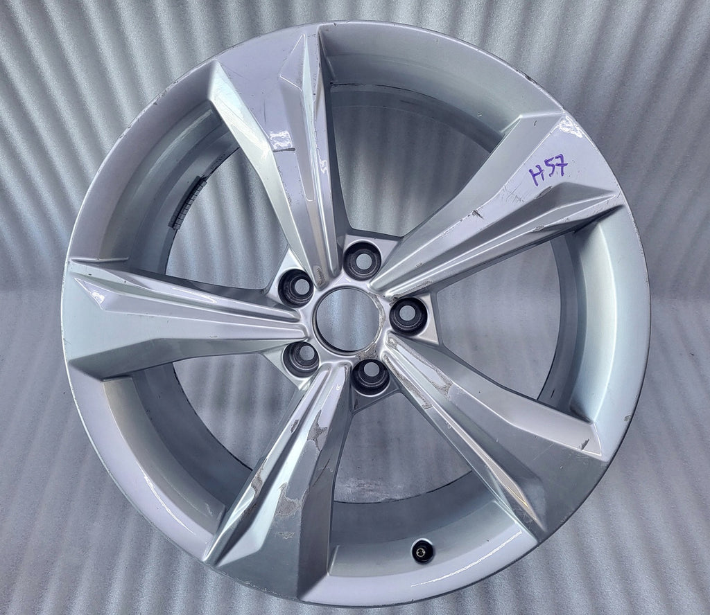 1x Alufelge 19 Zoll 7.0" 5x112 34ET Glanz Silber 80A601025 Audi Q5 Rim Wheel