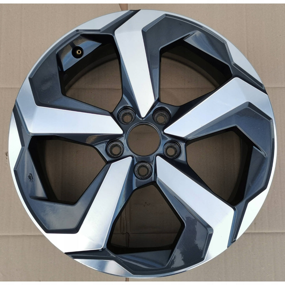 1x Alufelge 18 Zoll 6UA8B-BAX Nissan Qashqai III J12 Rim Wheel FEL9269377838hs
