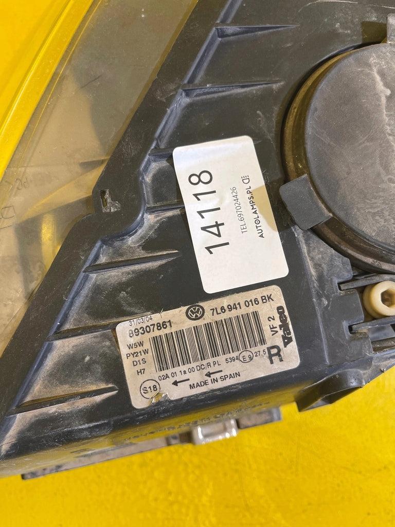 Frontscheinwerfer VW Touareg 7L6941016BK Xenon Rechts Scheinwerfer Headlight SCH5735046488su