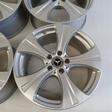 Laden Sie das Bild in den Galerie-Viewer, 4x Alufelge 18 Zoll 8.0" 5x112 38ET Glanz Silber A2534010800 Mercedes-Benz Glc FEL3718055705nk