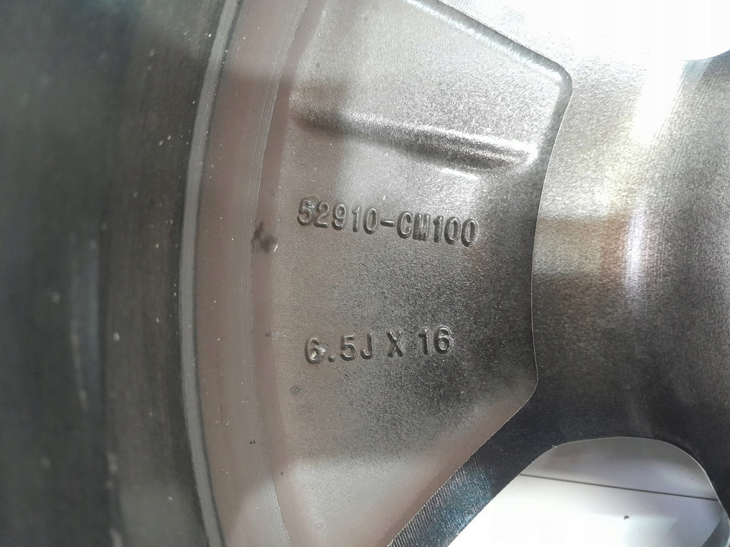 1x Alufelge 16 Zoll 6.5" 5x114.3 44ET Glanz 52910-CM100 Hyundai Kona Mg FEL2084615598lp