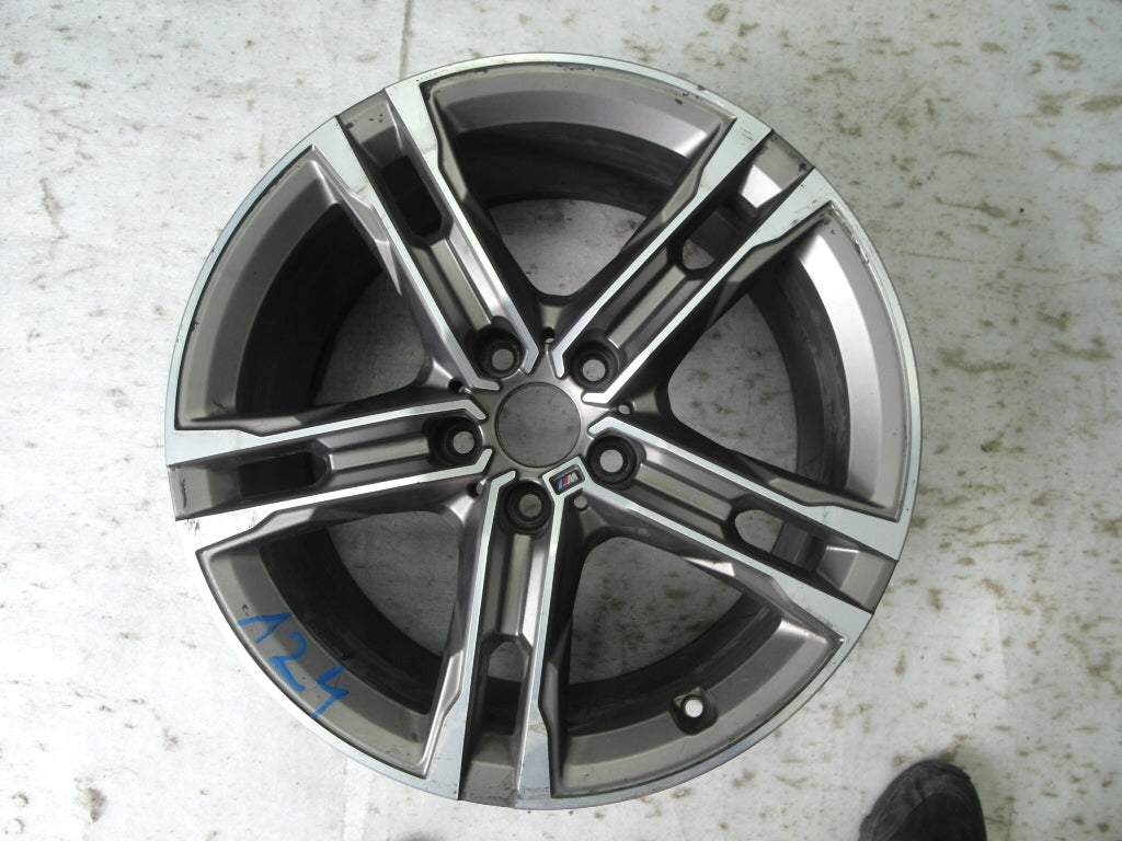 1x Alufelge 18 Zoll 8.0" 5x112 54ET Glanz 8053524 BMW 1 Mg Rim Wheel FEL7853418169eq