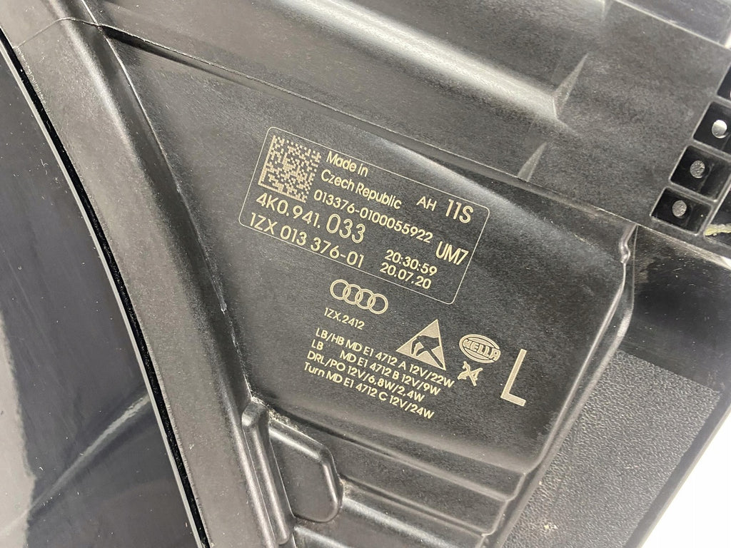Frontscheinwerfer Audi A6 C8 4K0941033 LED Links Scheinwerfer Headlight SCH8556982999ts
