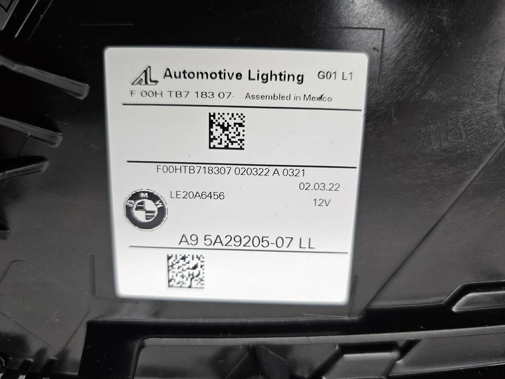 Frontscheinwerfer BMW G01 X4 G02 5A29205 Full LED Links Scheinwerfer Headlight SCH6908291120tl