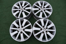 Laden Sie das Bild in den Galerie-Viewer, 4x Alufelge 16 Zoll 6.5" 5x114.3 52 5ET Glanz Silber 9965516560-1 Mazda 3 5 I FEL4226237766vc