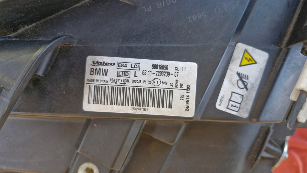 Frontscheinwerfer BMW X1 E84 7290239-07 Xenon Links Scheinwerfer Headlight SCH4535259739ai