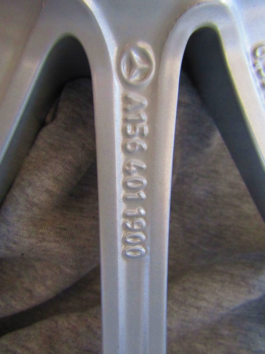 4x Alufelge 18 Zoll 6.5" 5x112 38ET Glanz Silber A1564011900 Mercedes-Benz Gla FEL9380638585zl
