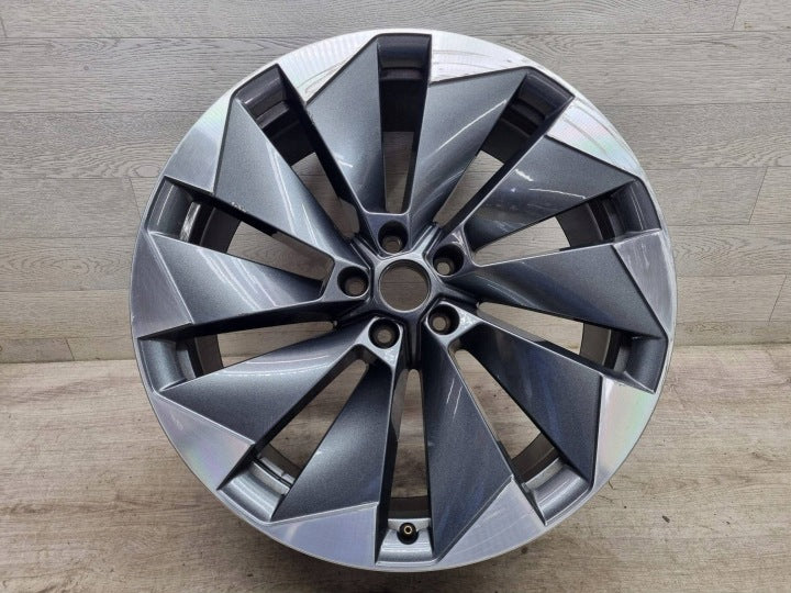 1x Alufelge 21 Zoll 8.5" 5x112 40ET Glanz Schwarz 5LA601025L Skoda Enyaq Iv FEL5354448757cm