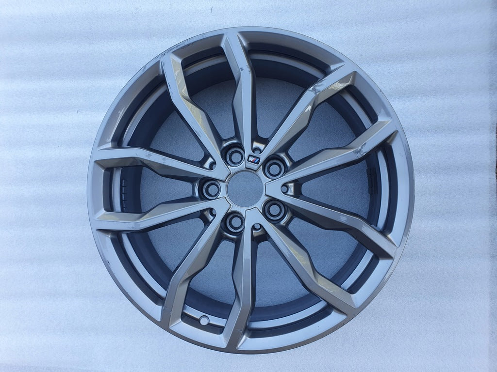 1x Alufelge 18 Zoll 6.5" 5x112 41ET 6877550 BMW F39 X1 F48 Rim Wheel FEL8758761876aq