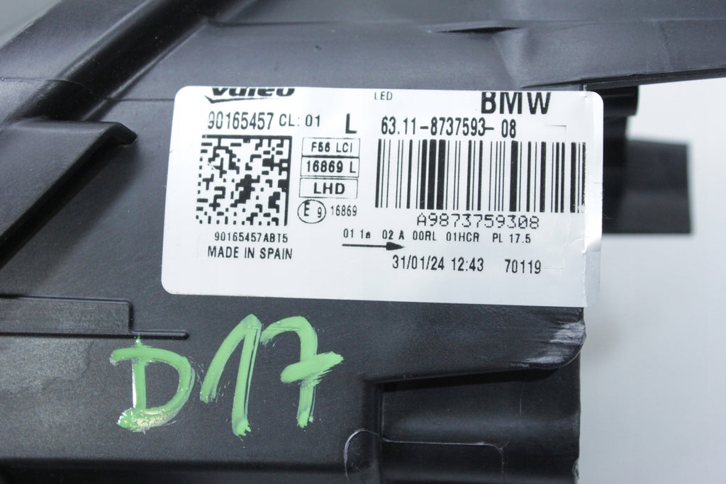 Frontscheinwerfer BMW Mini F57 F54 F56 F55 8737593 Full LED Links Headlight SCH2427103470os