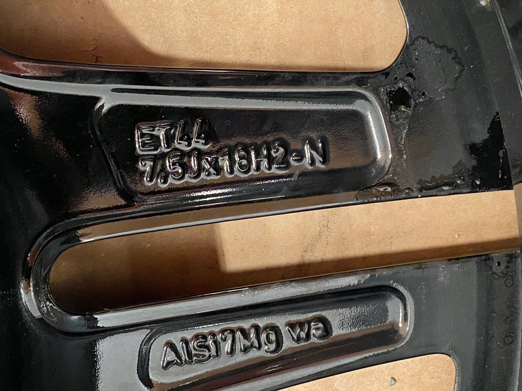 1x Alufelge 18 Zoll 7.5" 5x112 44ET A2054019500 Mercedes-Benz W205 Rim Wheel FEL2529338653hq