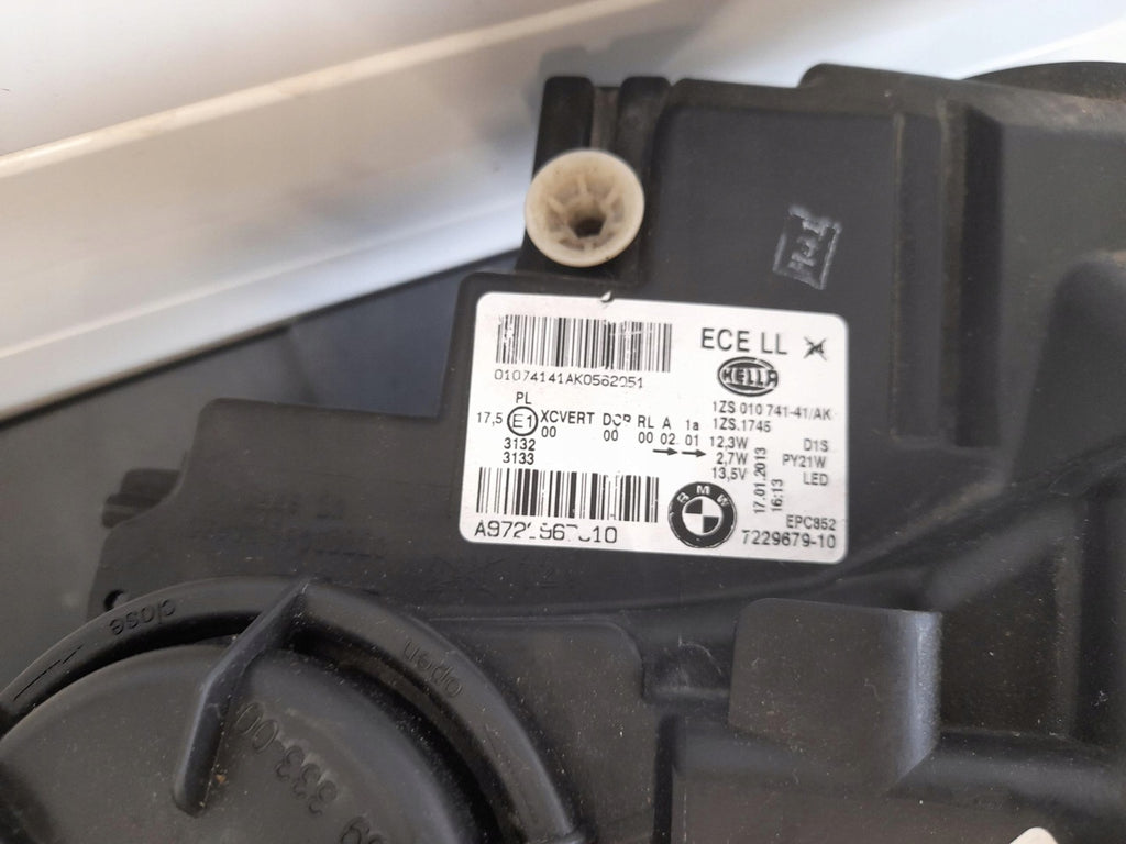 Frontscheinwerfer BMW 1 F21 F20 7229679-10 Xenon Links Scheinwerfer Headlight