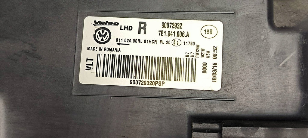 Frontscheinwerfer VW T6 7E1941006A Rechts Scheinwerfer Headlight