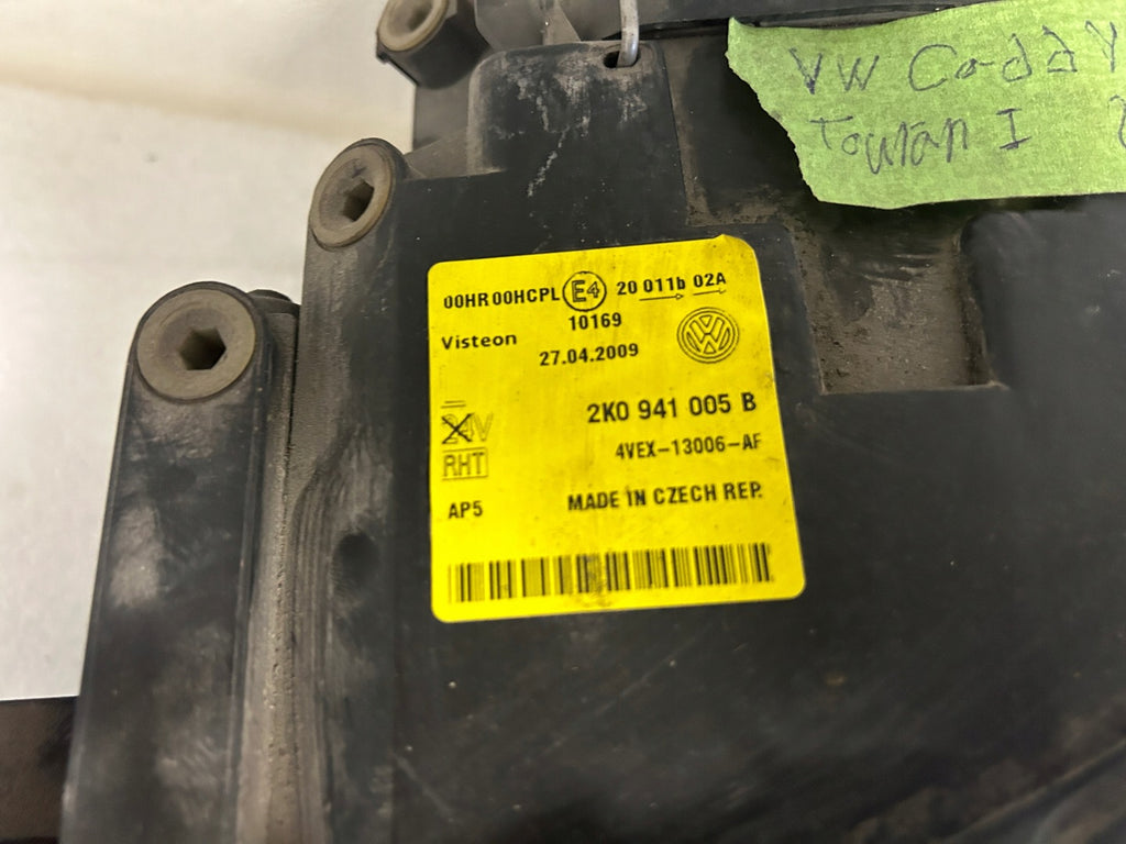 Frontscheinwerfer VW Caddy 03-2K0941005 Links Scheinwerfer Headlight SCH8219602879gm