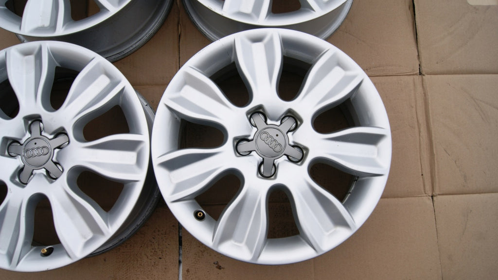 4x Alufelge 16 Zoll 6.0" 5x100 30ET Glanz Silber 8X0601025A Audi A1 Rim Wheel FEL2320637611ig