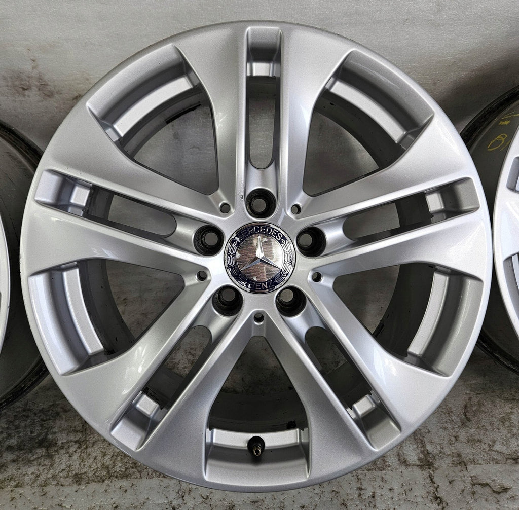 4x Alufelge 17 Zoll 7.5" 5x112 47ET A2044017502 Mercedes-Benz W204 Rim Wheel