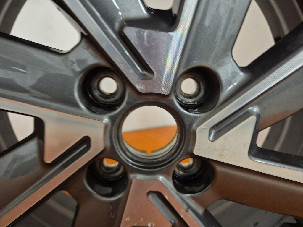 1x Alufelge 17 Zoll 6.5" 4x100 49ET Glanz Graphit 52910-H8500 Kia Stonic Mg FEL1523300643nm