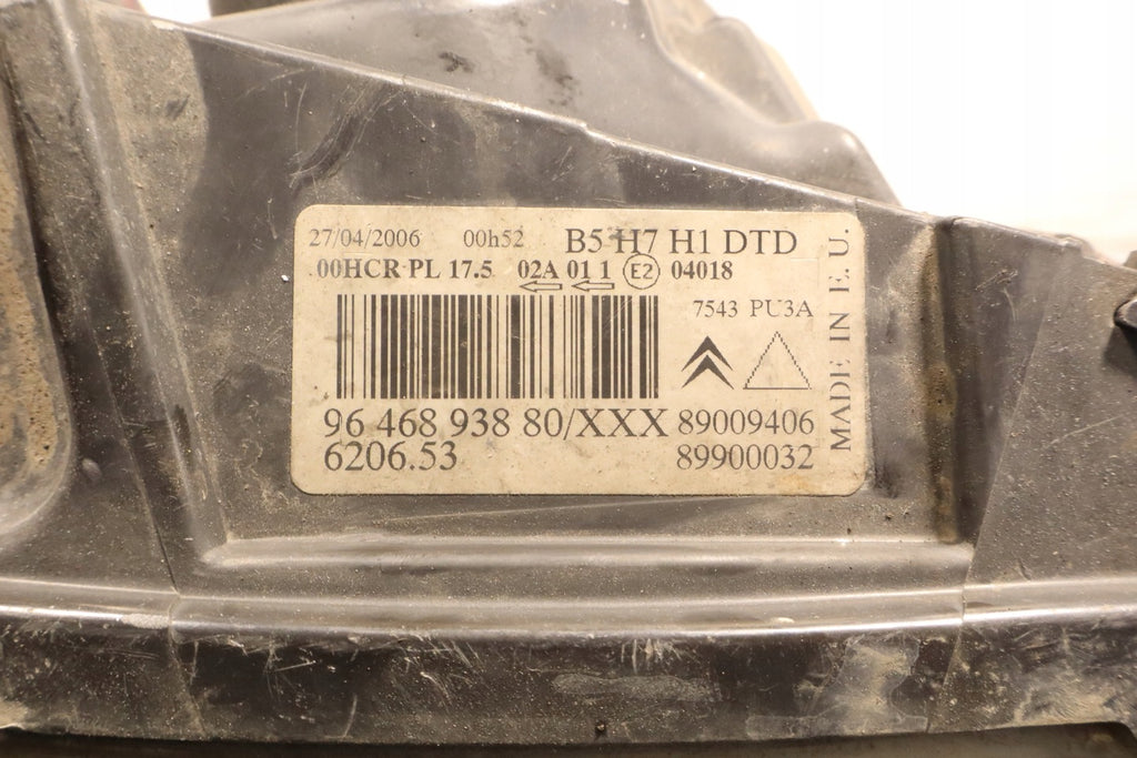 Frontscheinwerfer Citroën C4 I 9664893880 Rechts Scheinwerfer Headlight