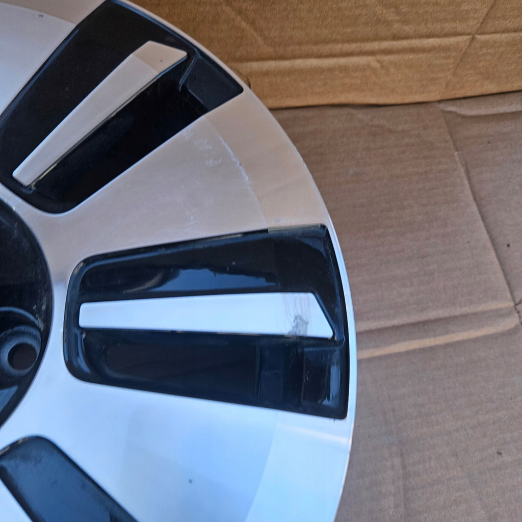 1x Alufelge 15 Zoll 5.0" 4x100 35ET Glanz Schwarz 1S0601025AH VW Rim Wheel FEL8178788947jv