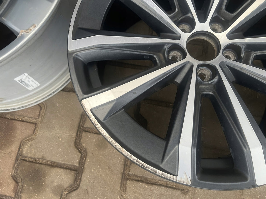 1x Alufelge 18 Zoll 8.0" 5x108 42ET Glanz Graphit 32243401 Mg V60 Rim Wheel