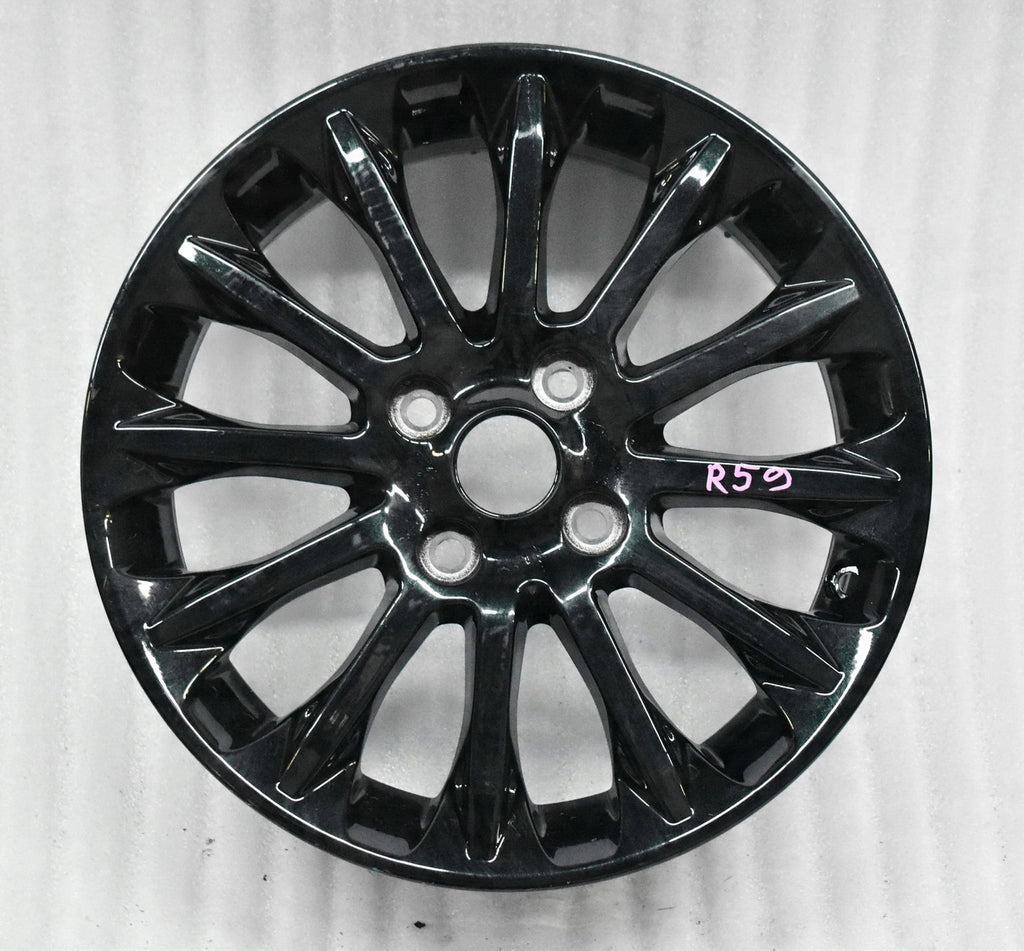 1x Alufelge 16 Zoll 6.5" 4x108 47,5ET Glanz Schwarz DA6J-GA, DA6J-AB Ford Fiesta