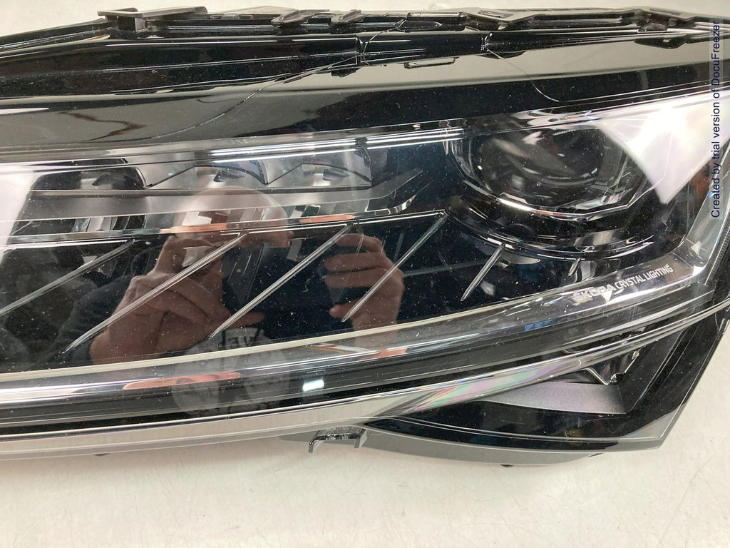 Frontscheinwerfer Skoda Superb III 3V1941015D Full LED Links Headlight