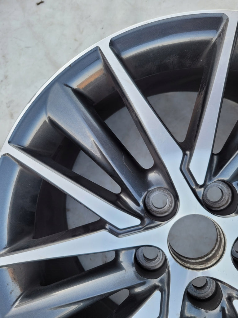 1x Alufelge 18 Zoll 8.0" 5x114.3 51ET Glanz A42611-33F90 Toyota Camry Rim Wheel FEL2004513466rf