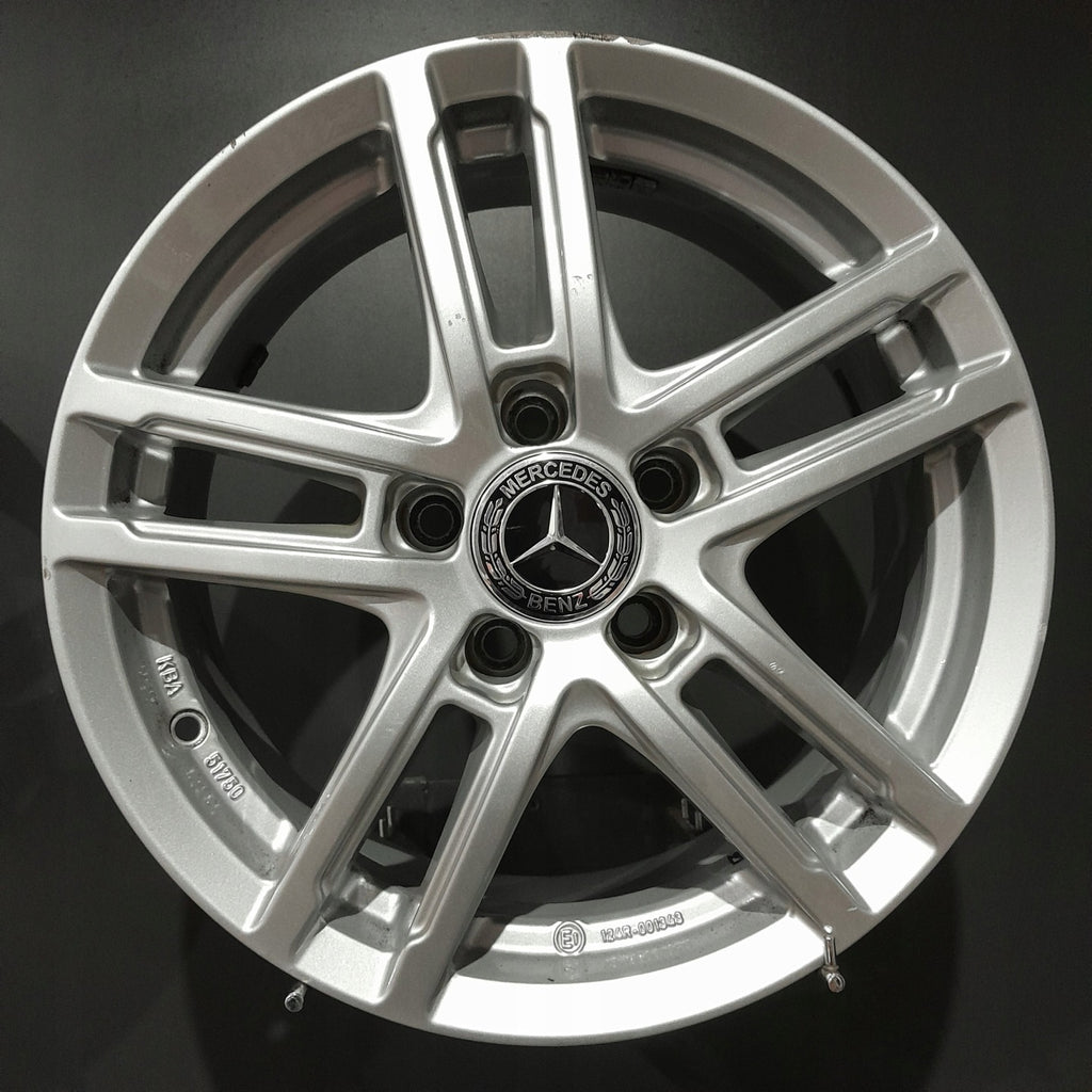 4x Alufelge 16 Zoll 6.5" 5x112 44ET KBA51750 Mercedes-Benz W176 W246 Rim Wheel FEL1618278958xf