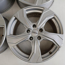 Laden Sie das Bild in den Galerie-Viewer, 4x Alufelge 17 Zoll 7.5" 5x112 46ET Glanz Silber Audi I Rim Wheel FEL6718494606ac