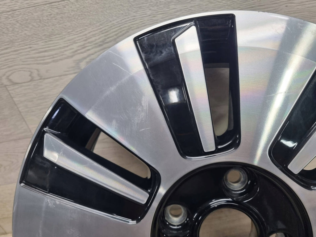 1x Alufelge 15 Zoll 5.0" 4x100 35ET Glanz Schwarz 1S0601025AH VW Up Rim Wheel FEL5993693467mv