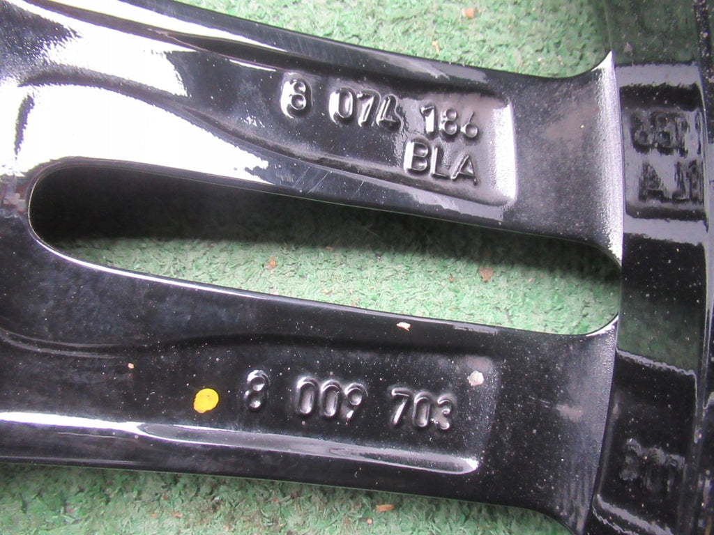 1x Alufelge 18 Zoll 8.0" 5x120 52ET Glanz Schwarz 8009703 BMW 2 F22 1 F21 F20 FEL3435172746ym