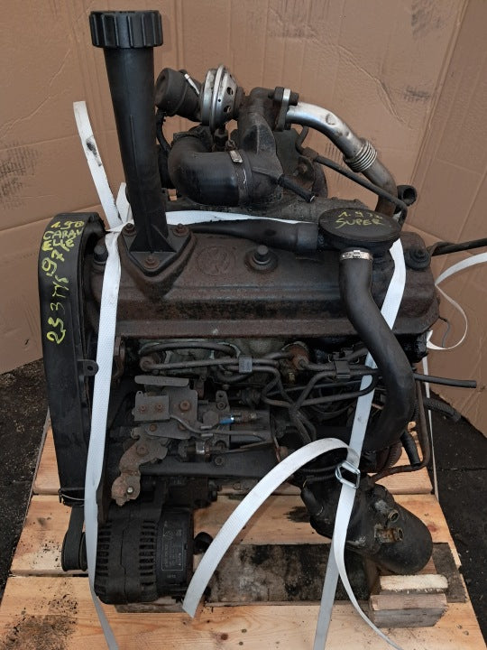 Motor VW Multivan ABL 1.9 68PS 50kW 233TKm 1997 Diesel Engine Komplett MOT5936171324mc