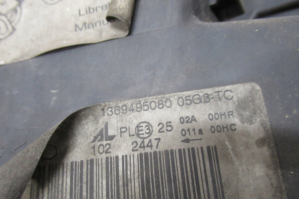 Frontscheinwerfer Citroën Jumper 1369495080 Rechts Scheinwerfer Headlight