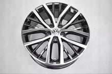 Load image into Gallery viewer, 4x Alufelge 17 Zoll 7.5" 5x100 44ET Glanz Schwarz 6C0601025K VW Polo Rim Wheel FEL1672899425mt