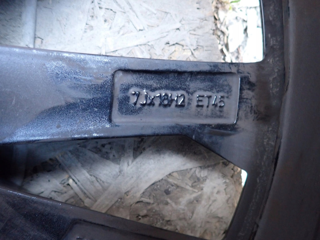 1x Alufelge 18 Zoll 7.0" 5x112 45ET Glanz Schwarz 57A601025AS Skoda Karoq Nu7 FEL3662567078lh