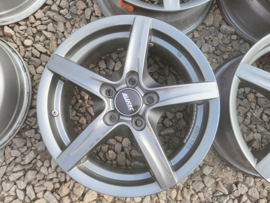 4x Alufelge 16 Zoll 6.5" 5x114.3 50ET Glanz Silber KBA48069 Mazda Z 4 Rim Wheel FEL1346323575mu