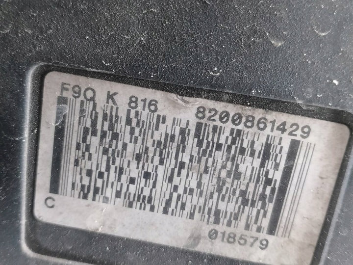 Motor Renault Megane II F9QK816 1.5 DCI 2008 Diesel Engine Komplett MOT9116373475fm