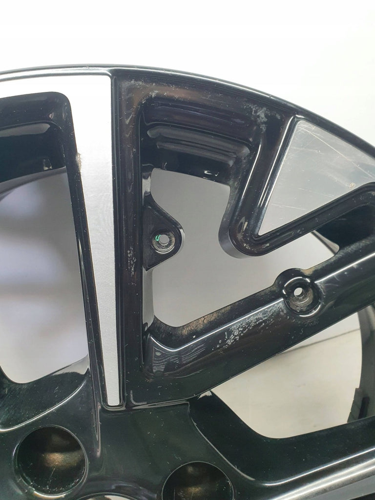 1x Alufelge 17 Zoll 7.0" 4x108 32ET Glanz Schwarz 9833892680 Opel Corsa F FEL5388145638vv