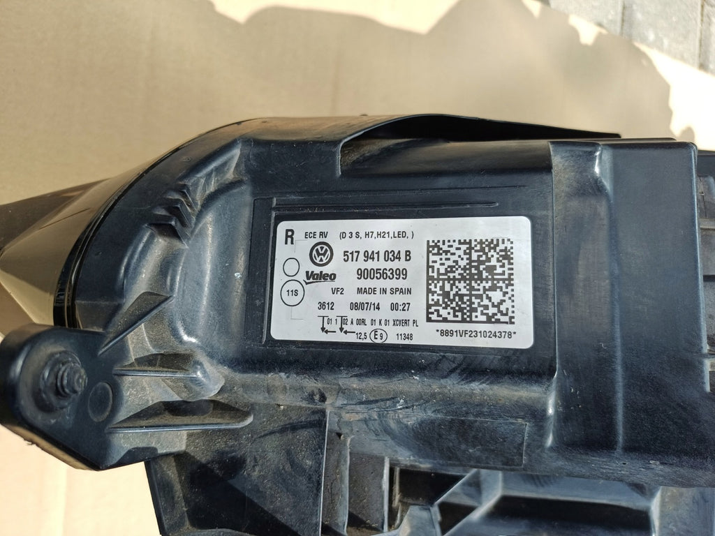 Frontscheinwerfer VW Sportsvan 517941034B Xenon Rechts Scheinwerfer Headlight SCH6418825007hq