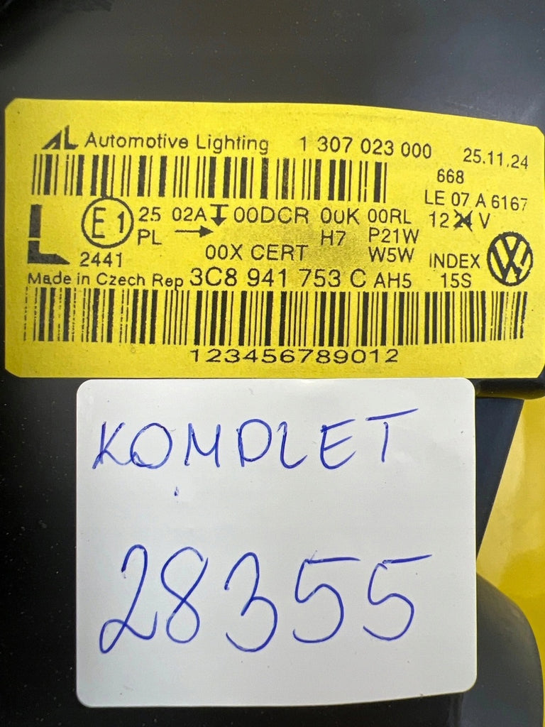 Frontscheinwerfer VW Passat Cc 3C8941754C 3C8941753C Xenon Rechts oder Links SCH3620497193lz